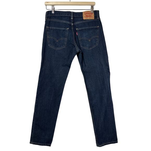 Levi’s Men's 511 Slim Fit Low Rise Denim Jeans Dark Wash Size 31x32 Modern - Picture 6 of 11